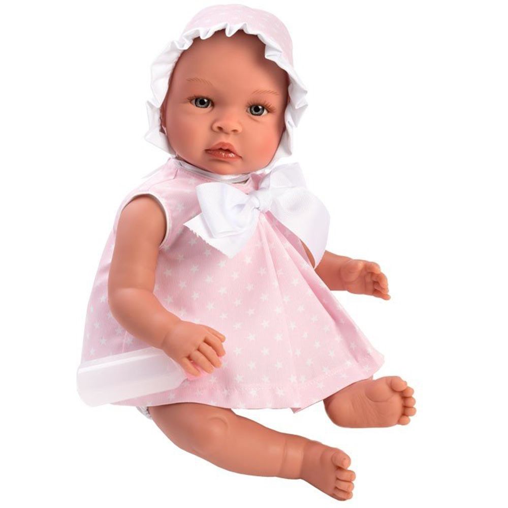 Asi, Кукла-бебе, Лея, с розова рокля с бели звезди
