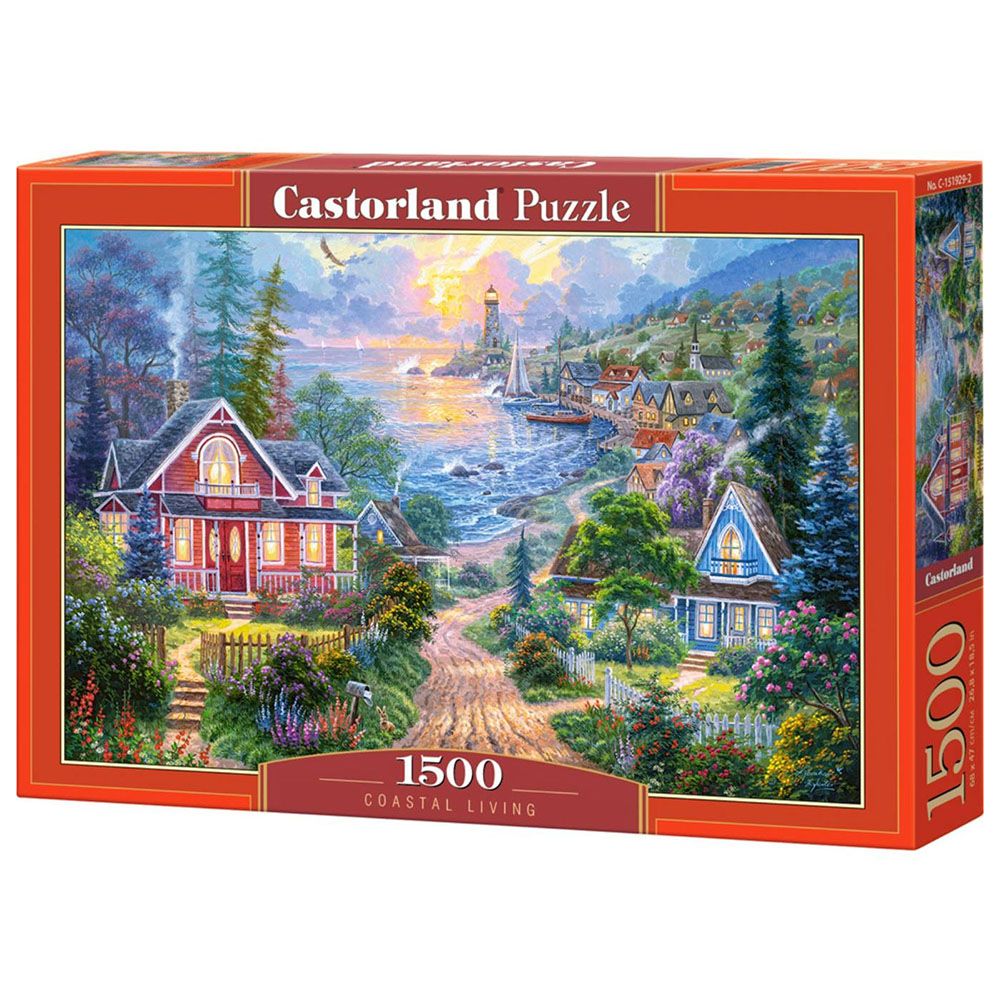 Castorland, Крайбрежен живот, пъзел 1500 части