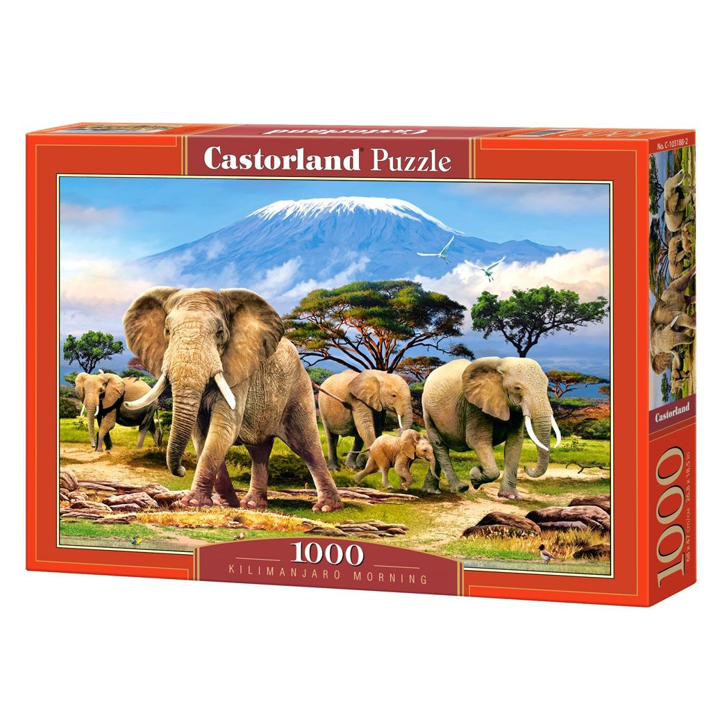 Castorland, Сутрин в Килиманджаро, пъзел 1000 части