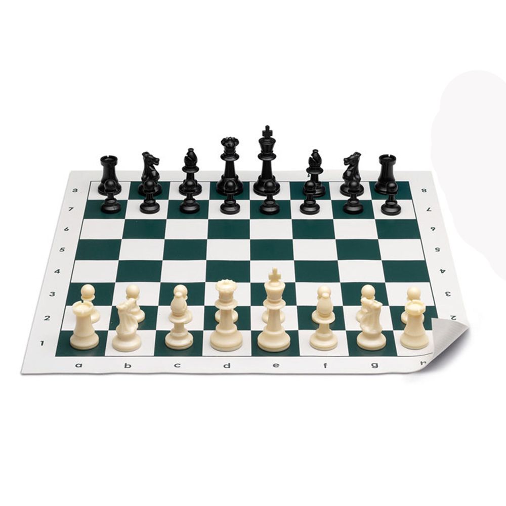 Cayro, Професионален шах със силиконова подложка, 50 x 50 см