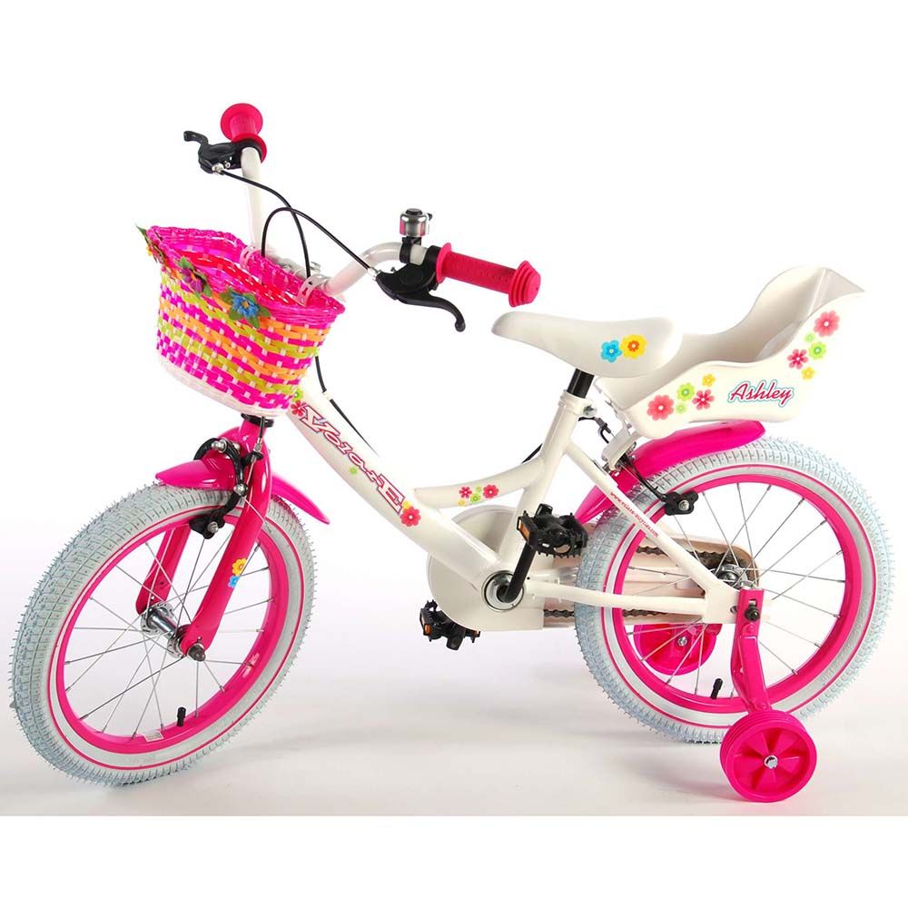 Детски велосипед, Ашли, с помощни колела, 16 инча