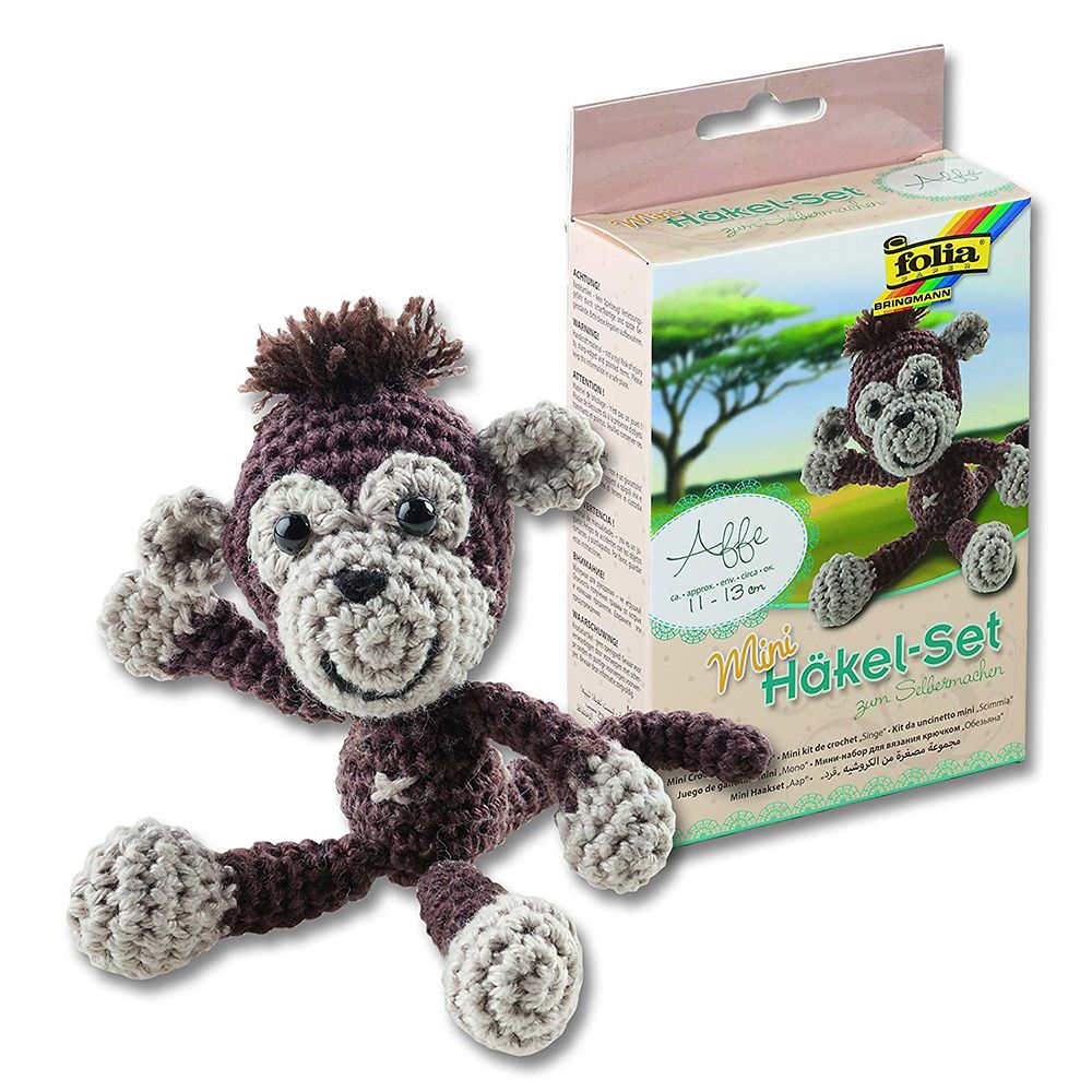 Комплект за плетене на една кука, Mаймунката Кики