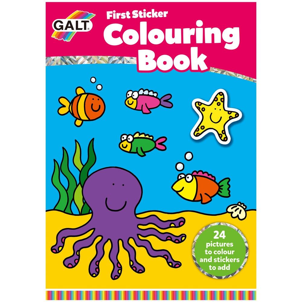 Galt Toys, Моята първа книжка за оцветяване със стикери