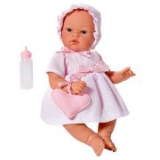 Кукла-бебе, Коке с розова рокля и чантичка