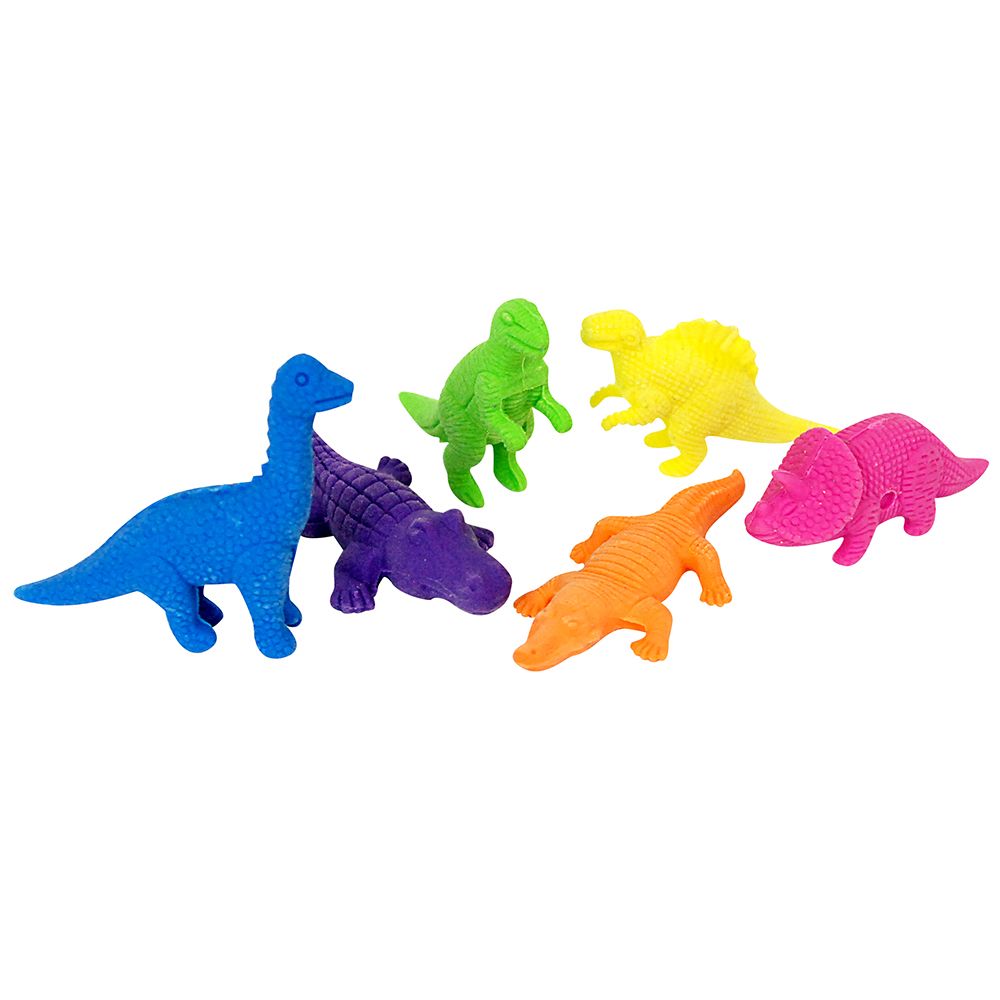 Комплект мини гумички, Динозаври