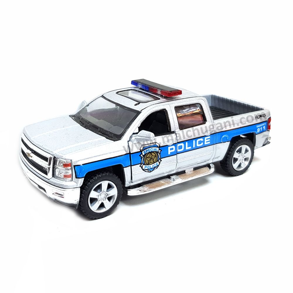 Метална кола, Полицейски джип, Chevrolet Silverado
