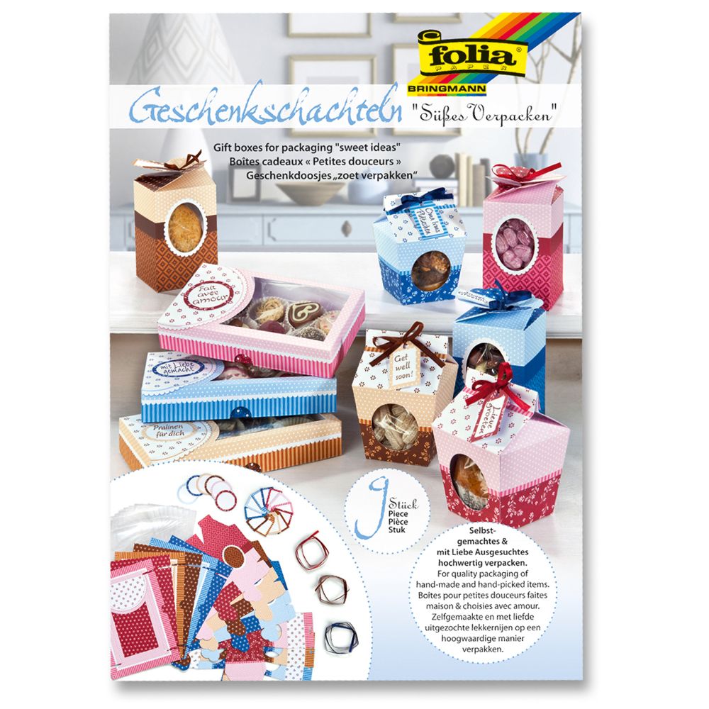 Folia Bringmann, Комплект за изработка на кутийки за подаръци и съхранениe