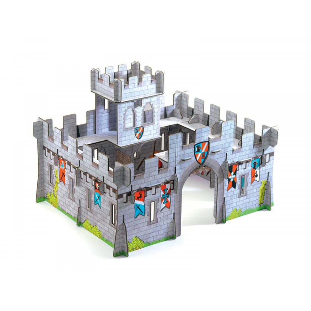 Djeco, 3D замък за малки рицари