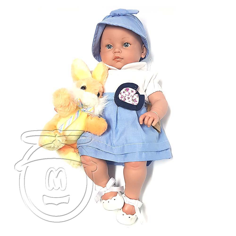LAMAGIK, Кукла-бебе, Алисия със зайче, синя