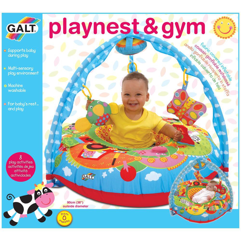 Galt Toys, Бебешка активна гимнастика "Ферма" - голяма