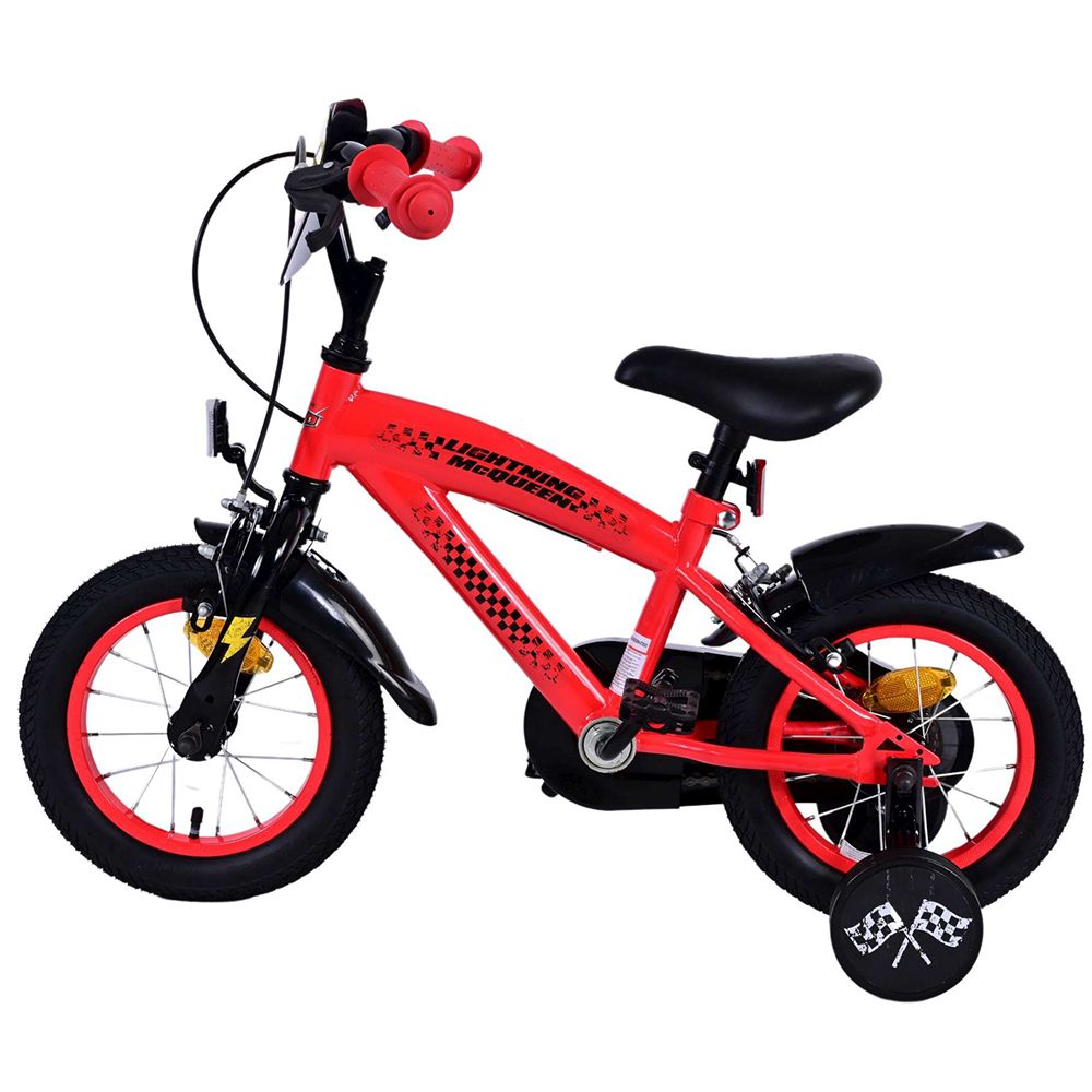 Детски велосипед с помощни колела, Дисни Колите II, 12 инча