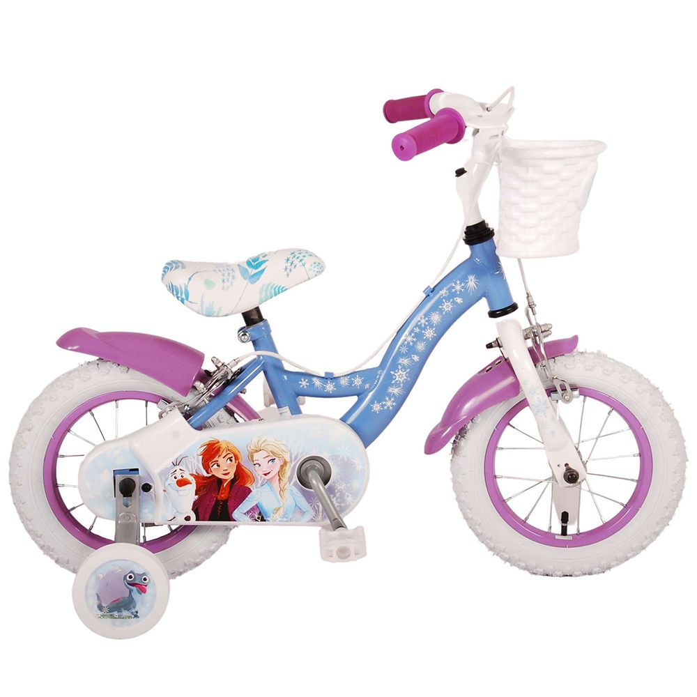 E&L Company, Детски велосипед с помощни колела, Disney Frozen 2, 12 инча