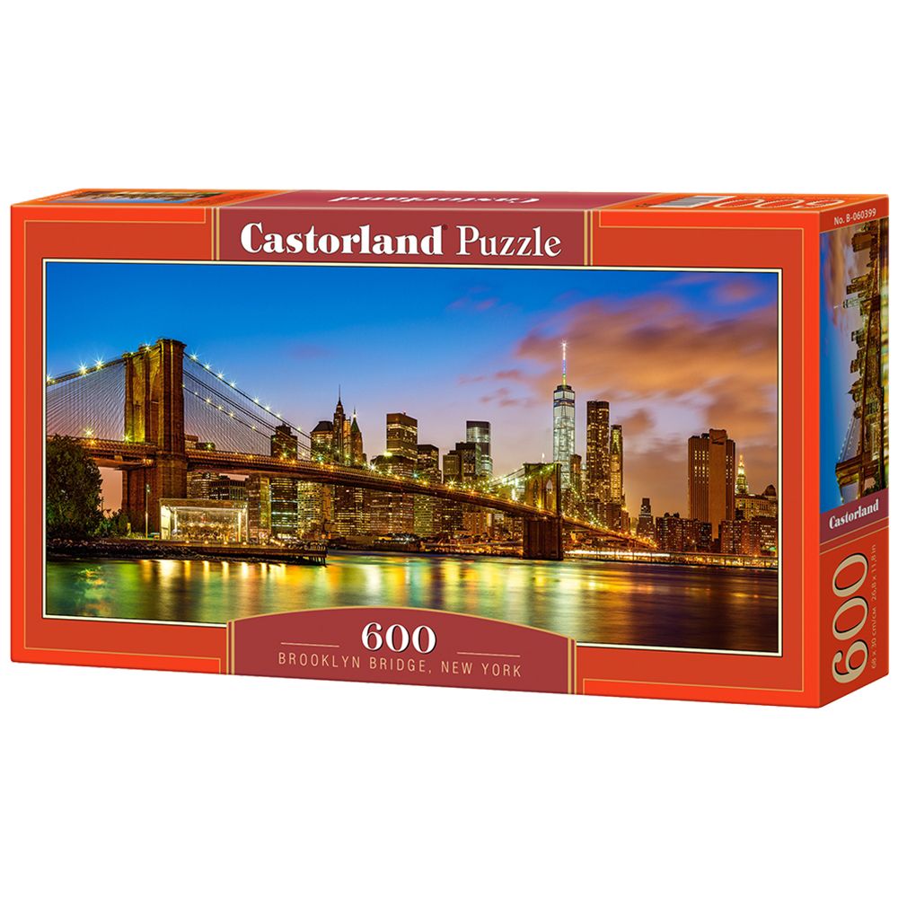 Castorland, Мостът Бруклин, Ню Йорк, панорамен пъзел 600 части