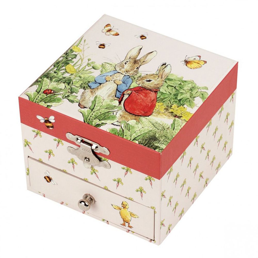 Trousselier, Музикална кутия, Зайчето Питър в градината