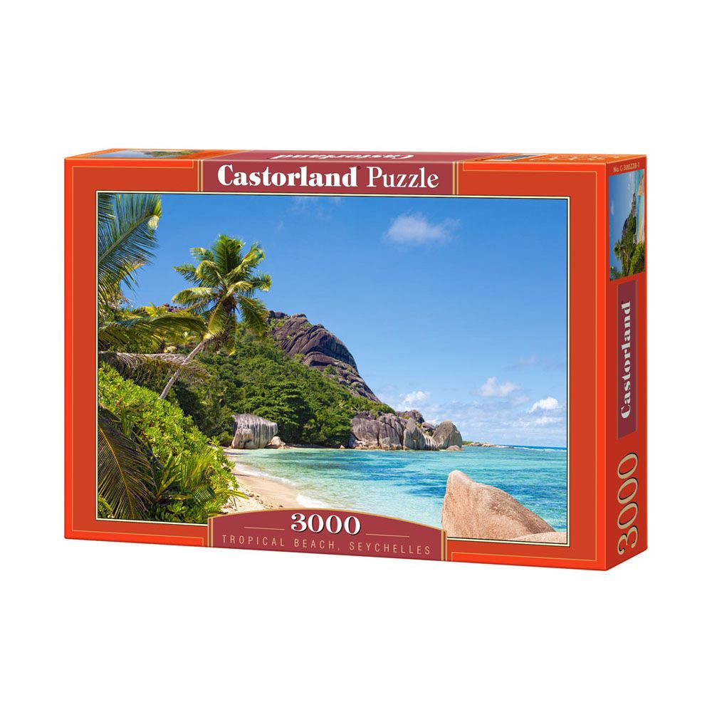Castorland, Сейшелски острови, пъзел 3000 части
