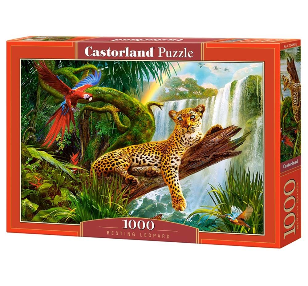 Castorland, Леопард в покой, пъзел 1000 части