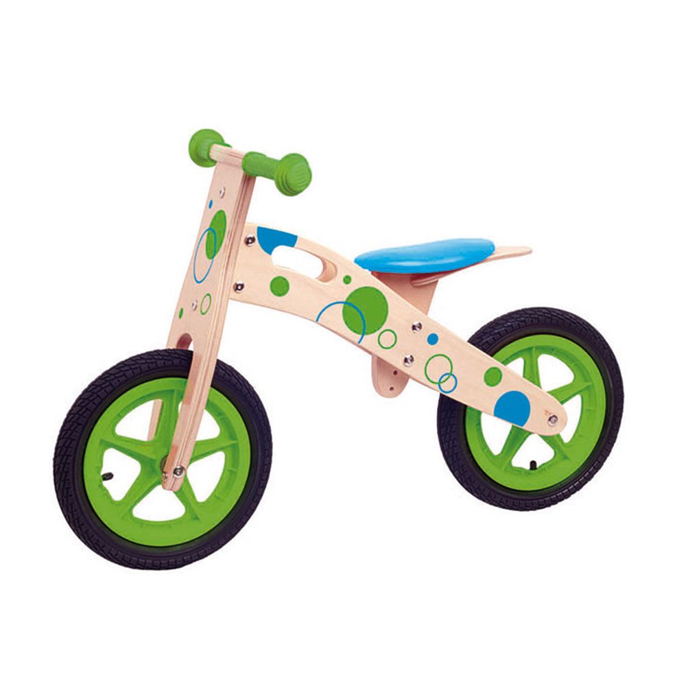 Woodyland, Дървено колело за баланс с надуваеми гуми 12"