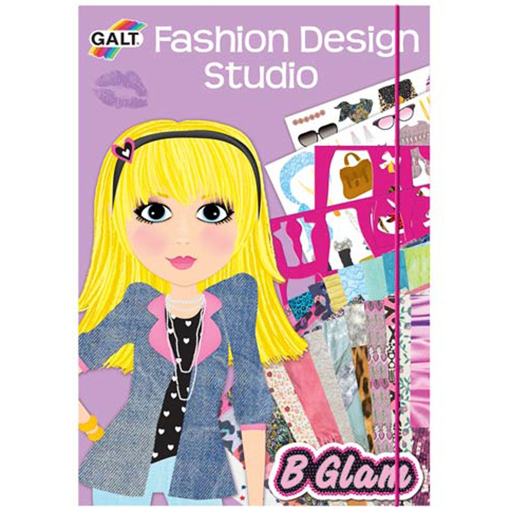 Galt Toys, Книжка Модерни момичета, дизайн на облекла и аксесоари