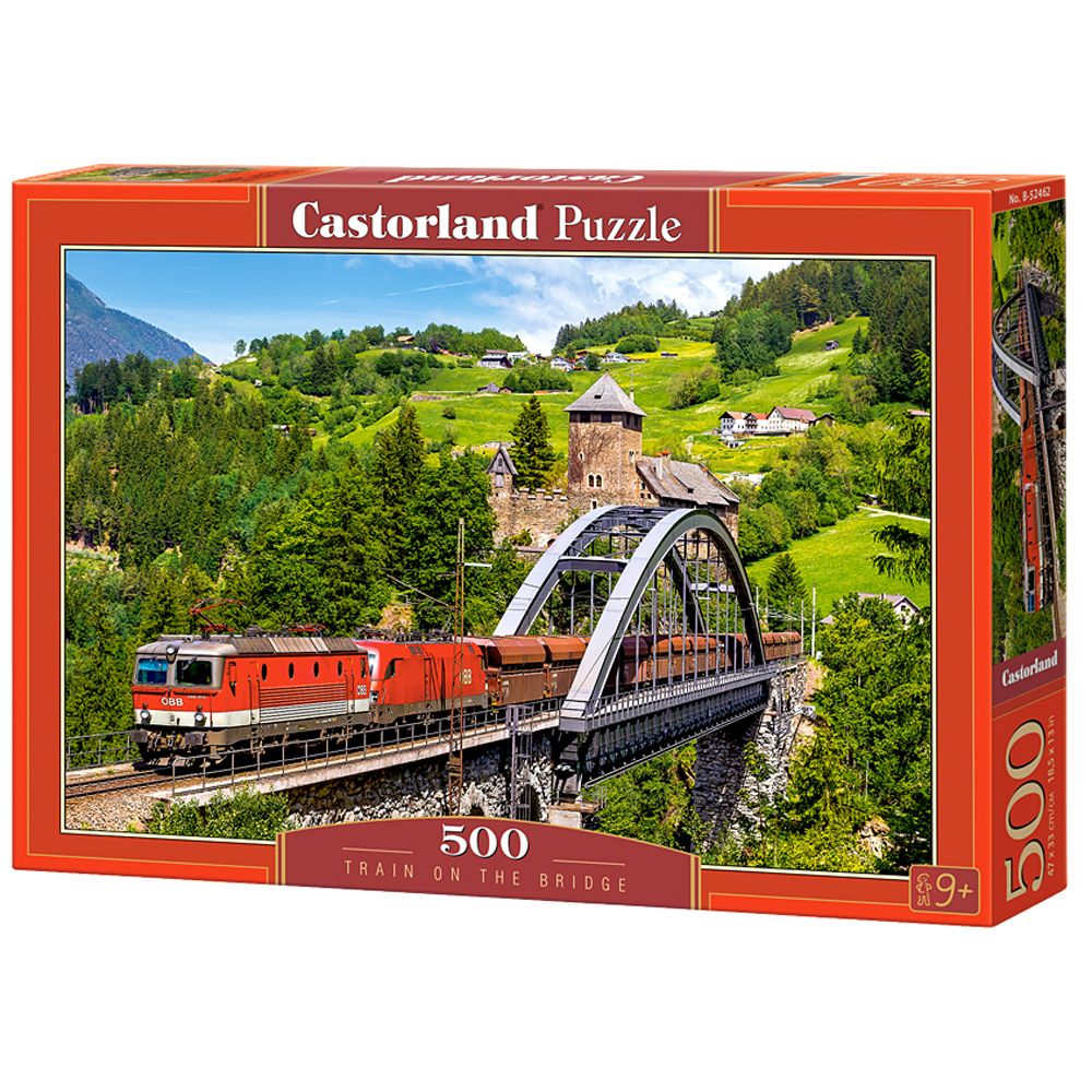 Castorland, Влак на моста, пъзел 500 части