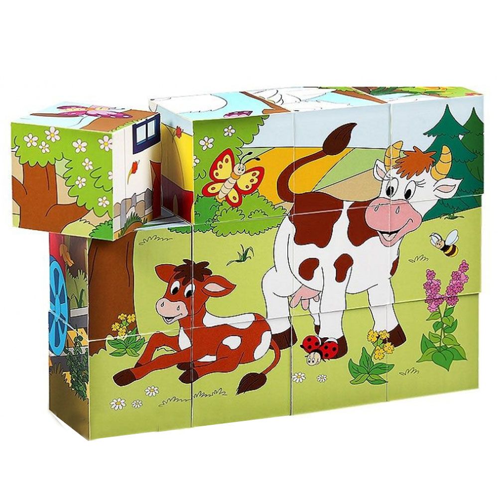 Woodyland, Кубчета с картинки,Животните и сезоните