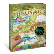 Магически картини с акварелни бои, Динозаври