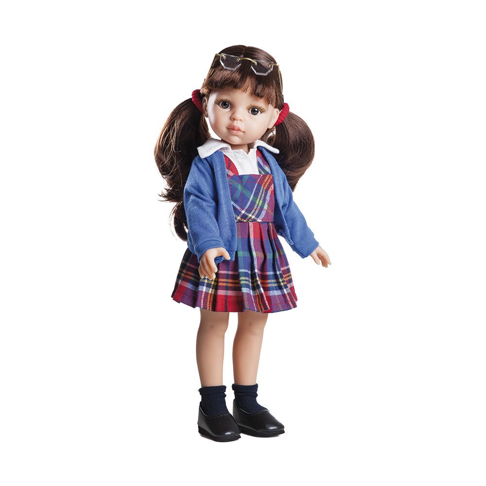 Las Amigas, Кукла Карол, ученичка, 32 см, Paola Reina