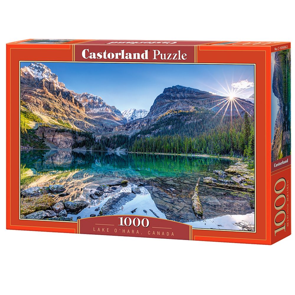 Castorland, Езерото О'Хара, Канада, пъзел 1000 части