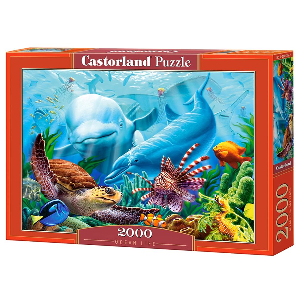 Castorland, Подводен свят, пъзел 2000 части
