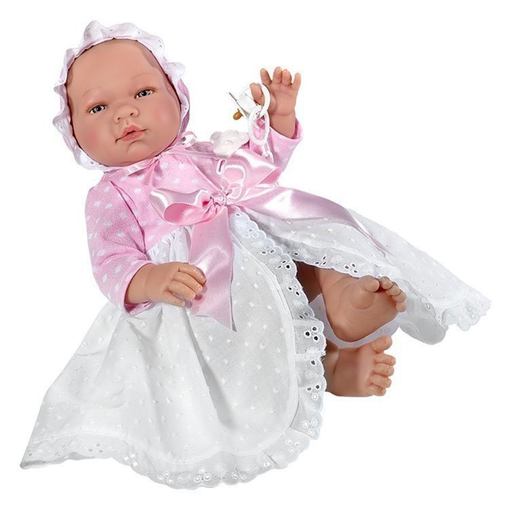 Asi, Кукла-бебе, Мария с дълга бяло-розова рокличка