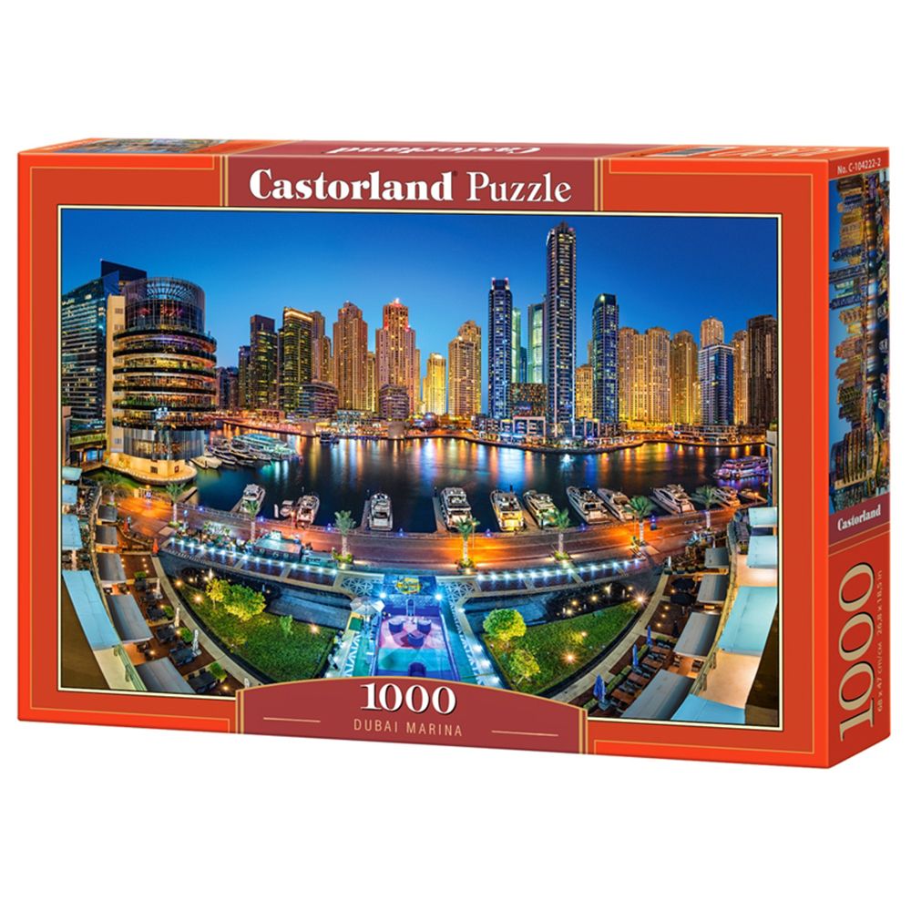 Castorland, Яхтено пристанище в Дубай, пъзел 1000 части