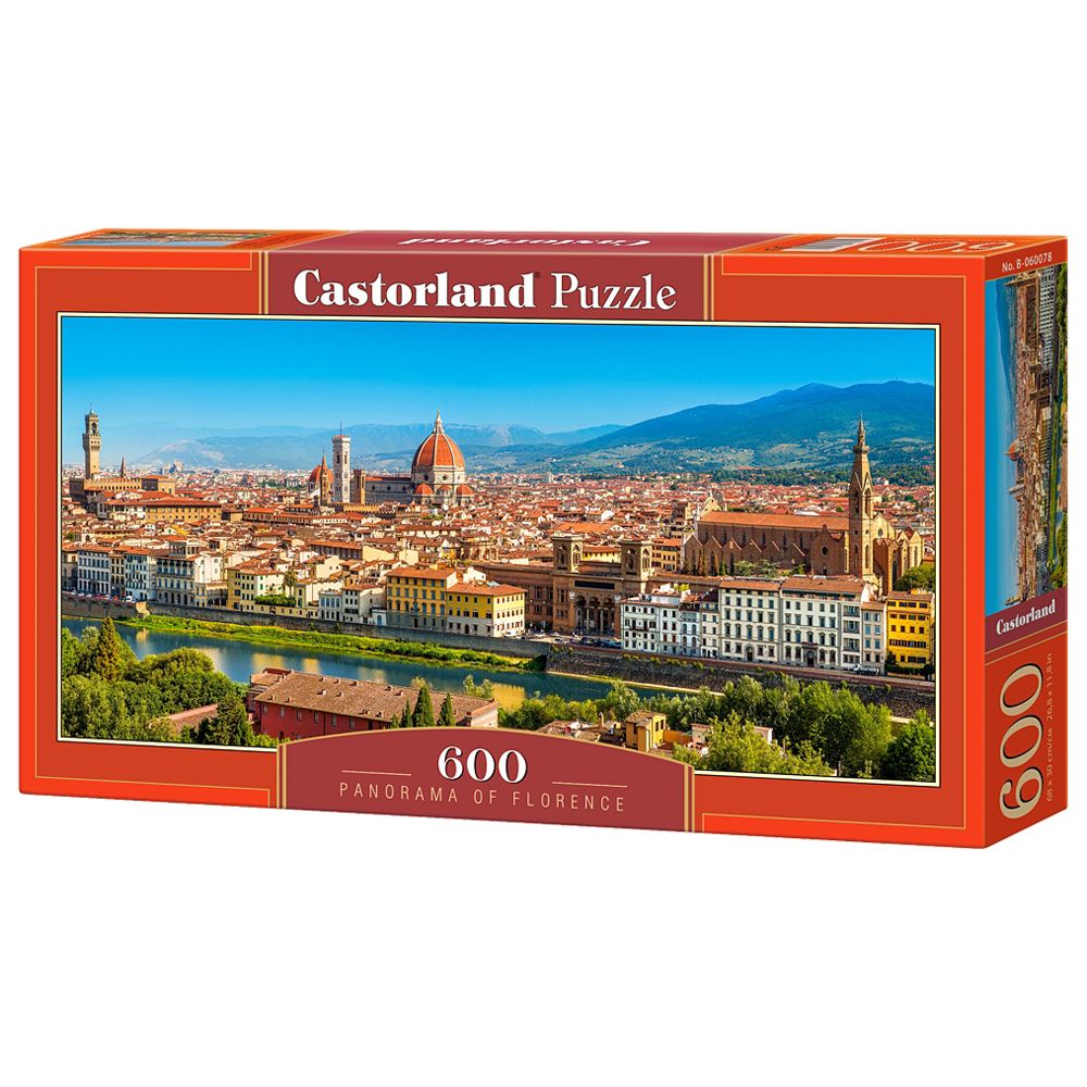 Castorland, Панорама на Флоренция, панорамен пъзел 600 части