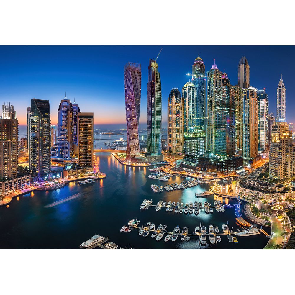 Небостъргачите на Дубай, пъзел 1500 части