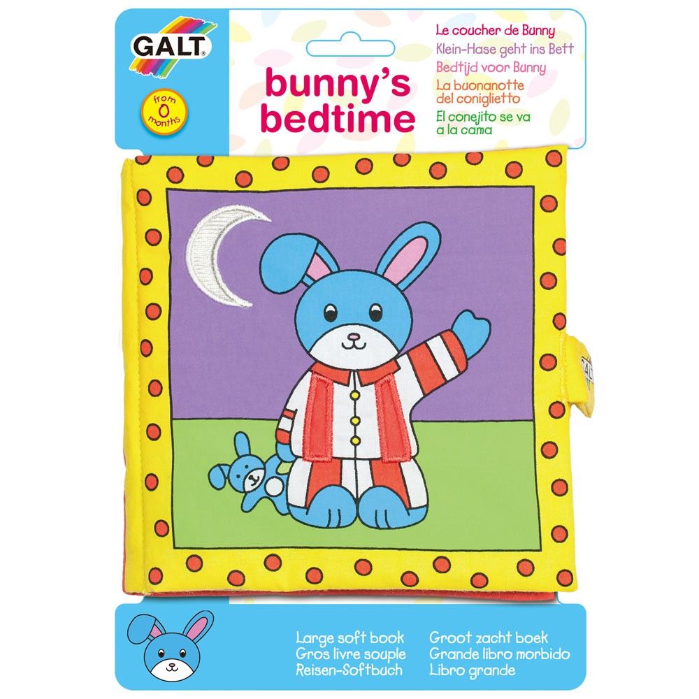 Galt Toys, Бебешка книжка, Време е за сън със зайчето Бъни