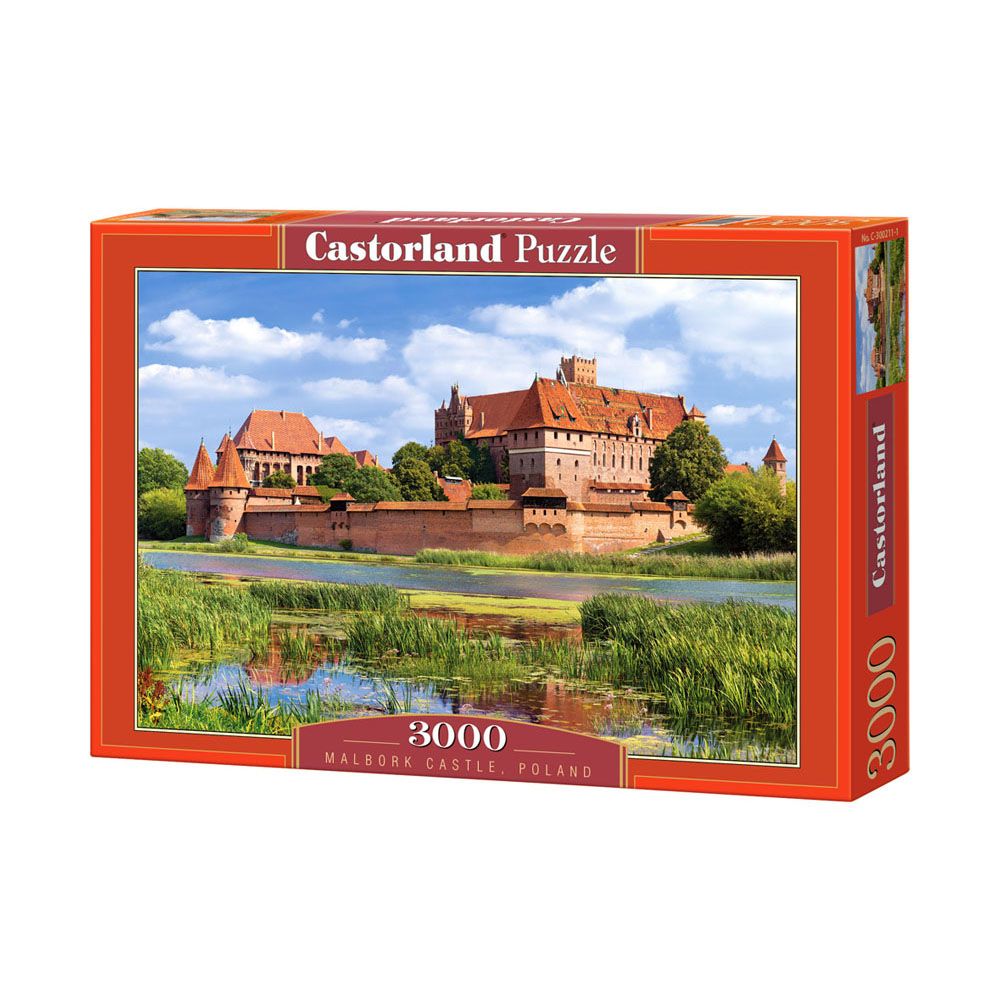 Castorland, Замъкът Малборк, Полша, пъзел 3000 части