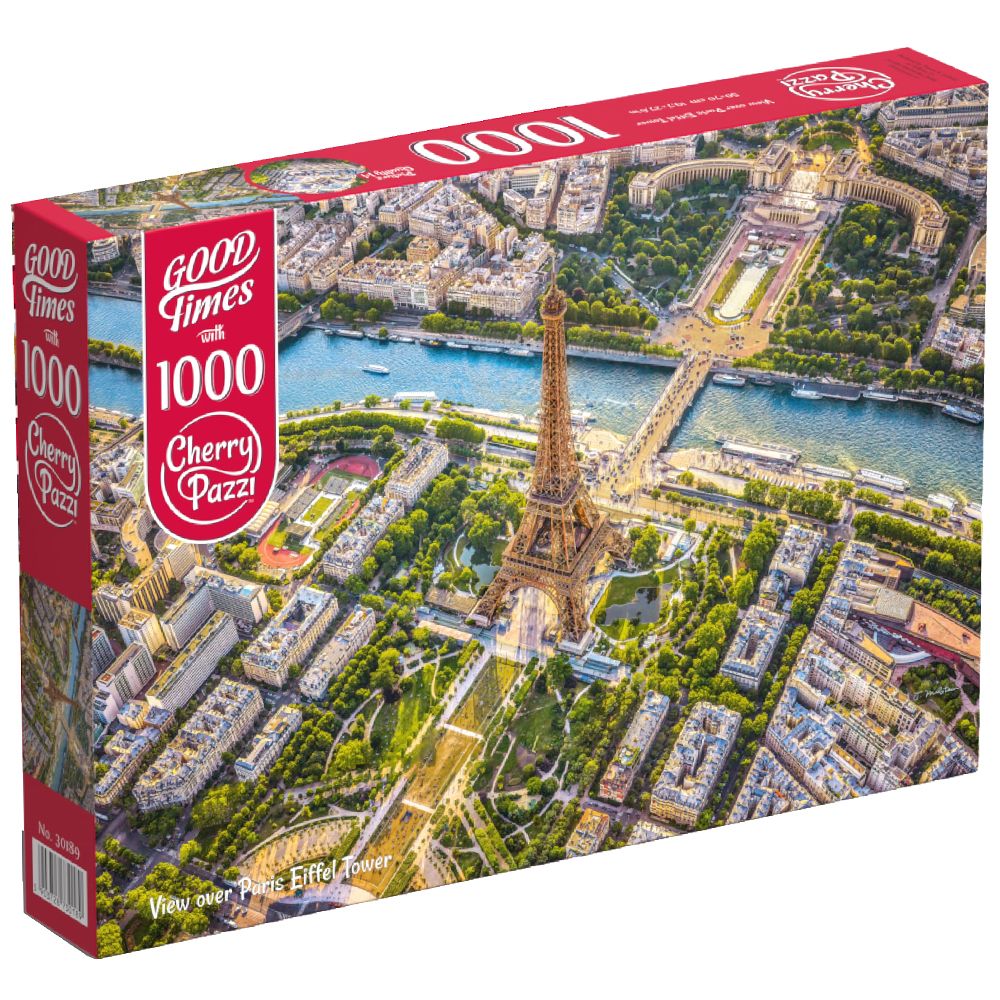 CherryPazzi, Гледка към Айфеловата кула, Париж, пъзел 1000 части