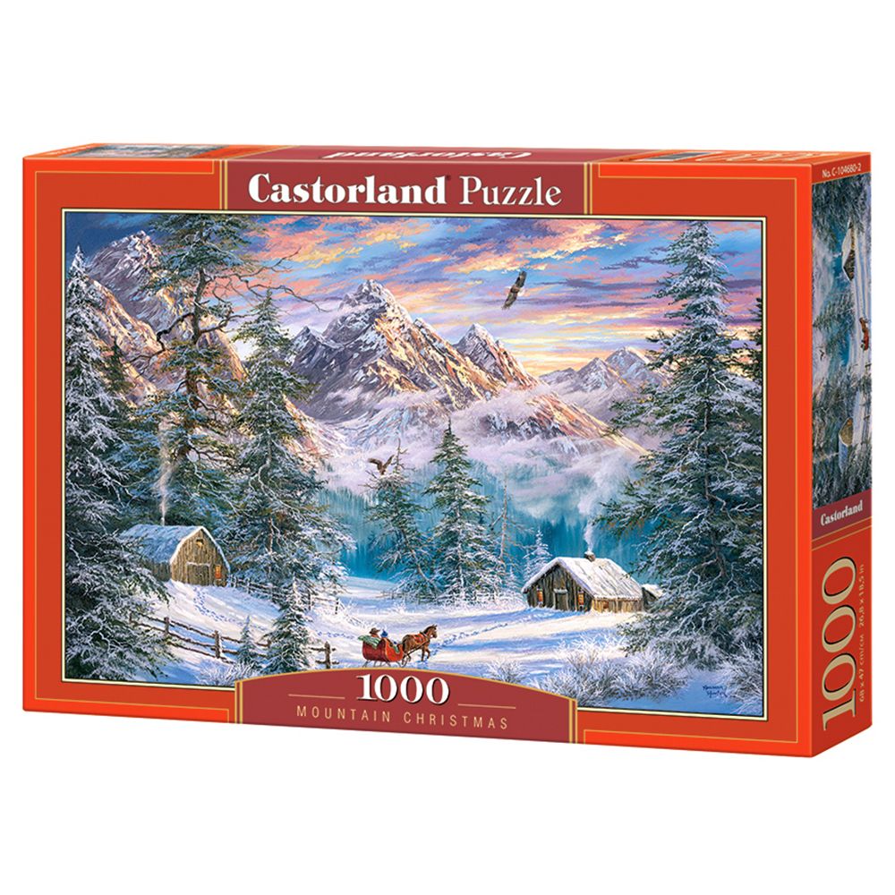 Castorland, Зима в планината, пъзел 1000 части