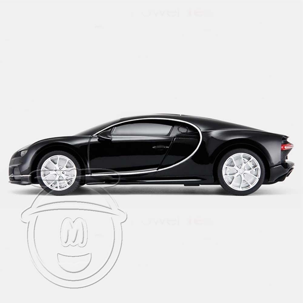 Кола с радио контрол, Bugatti Chiron 1:14, черна