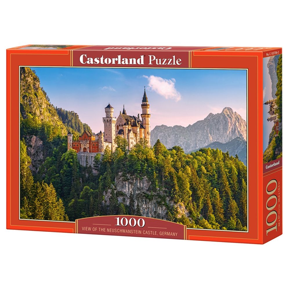 Castorland, Изгред към замъка Нойшвайнщайн, Германия, пъзел 1000 части