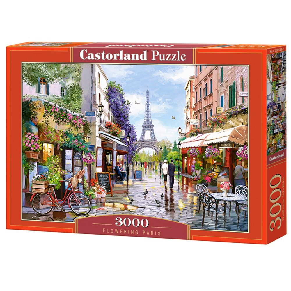 Castorland, Цветно настроение, Париж, пъзел 3000 части