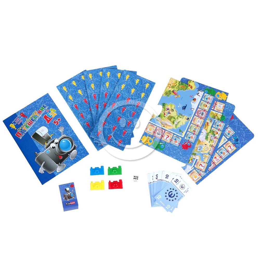 Playland L-15, Детска образователна игра, Околосветско пътешествие за деца