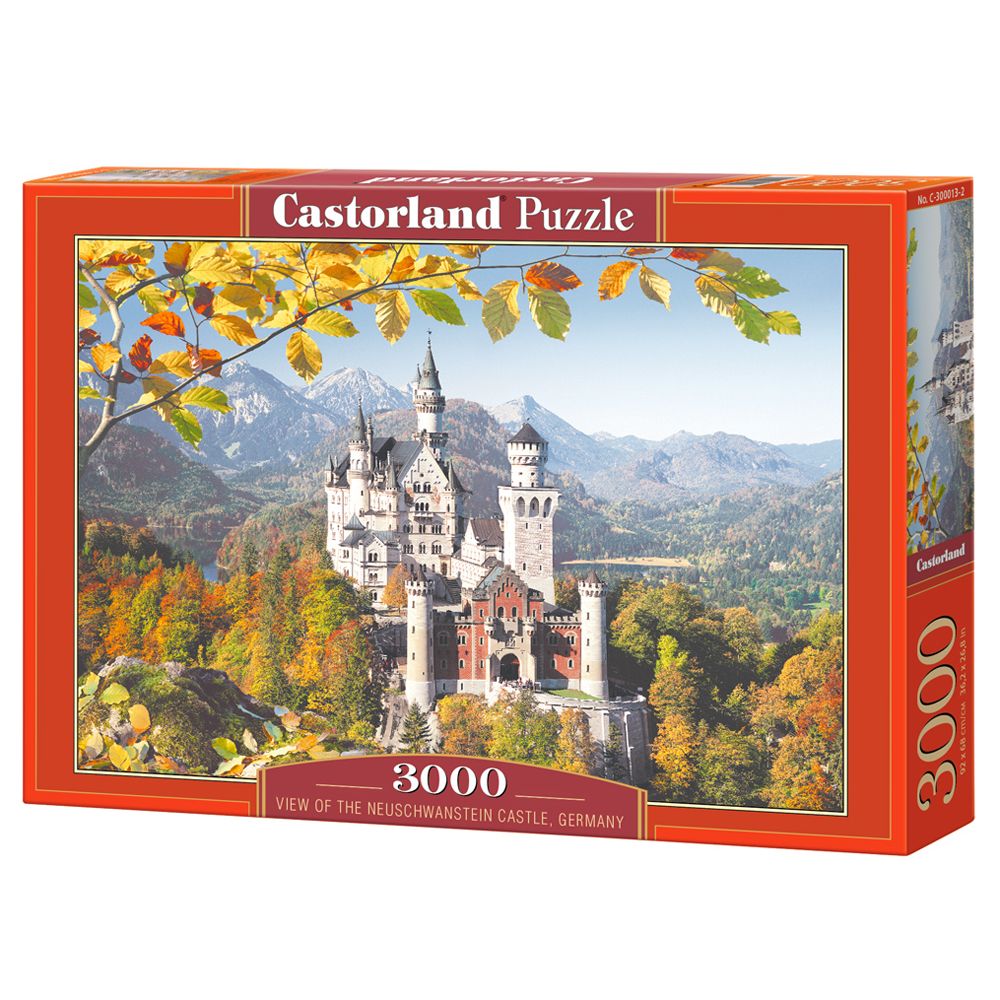 Castorland, Замъкът Нойшванщайн, Германия, пъзел 3000 части