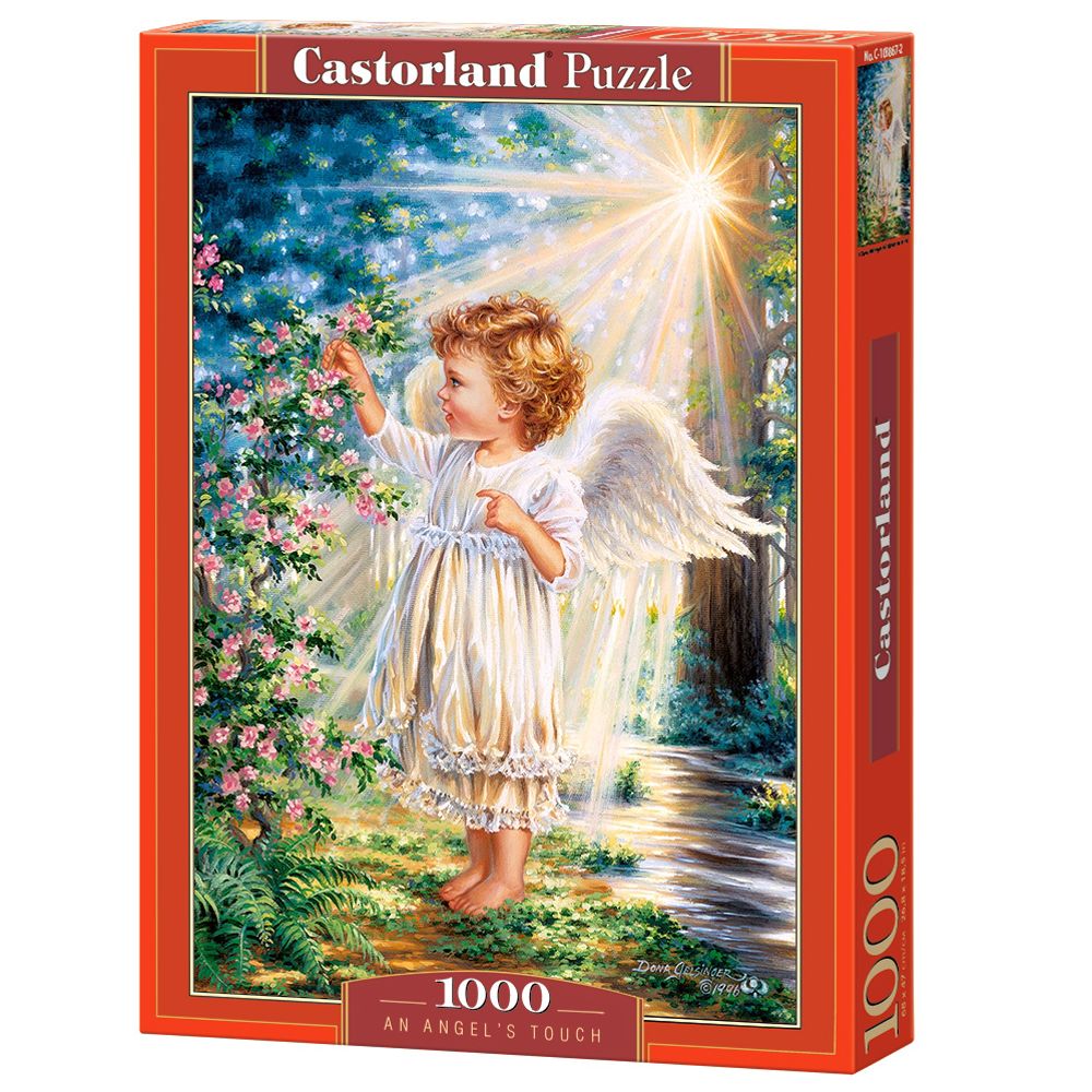 Castorland, Ангелска прегръдка, Дона Гелсингер, пъзел 1000 части