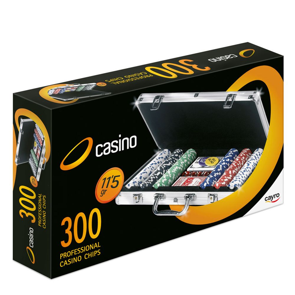 Cayro, Луксозно куфарче с 300 чипа за покер