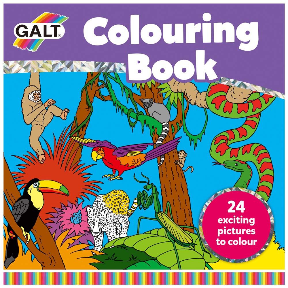 Galt Toys, Книжка за оцветяване, Папагал