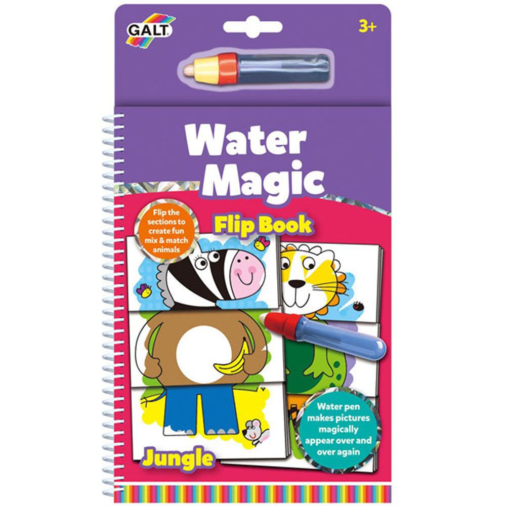 Galt Toys, Детска книжка, Рисувай с вода, Джунгла