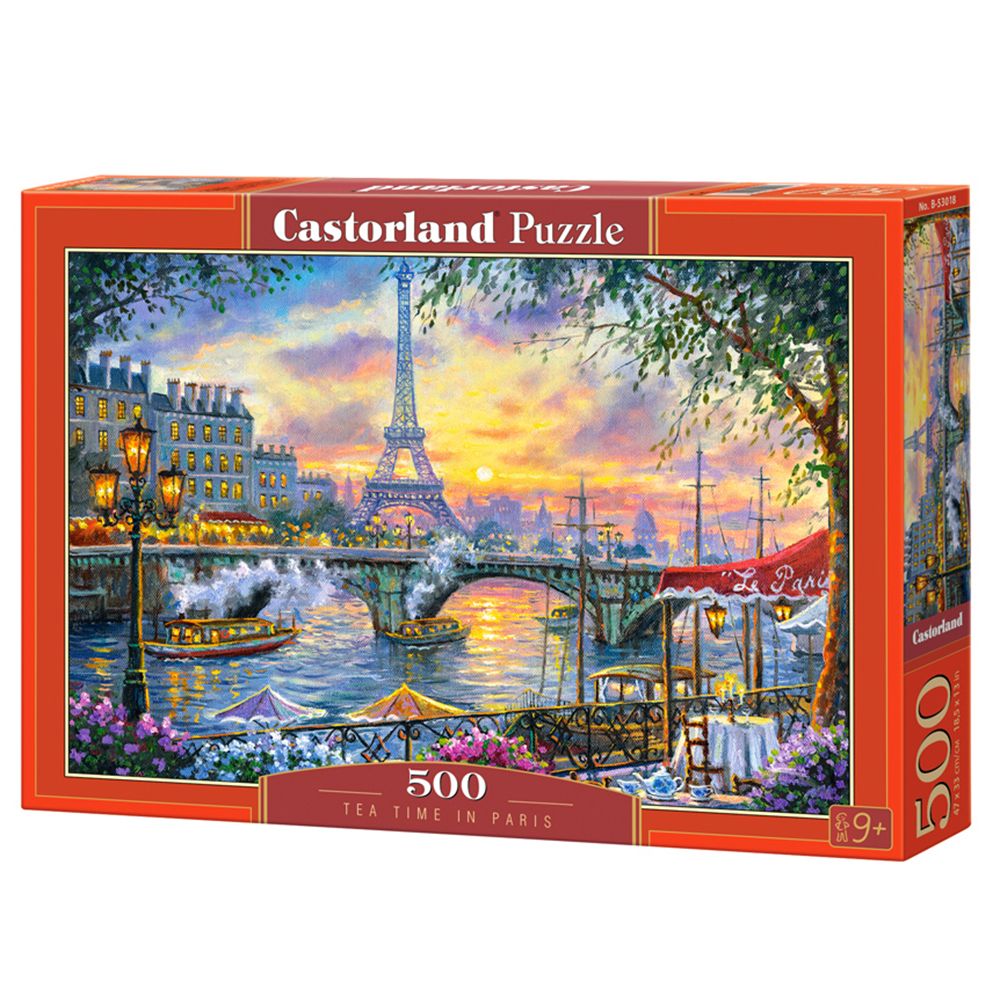 Castorland, Време за чай в Париж, пъзел 500 части