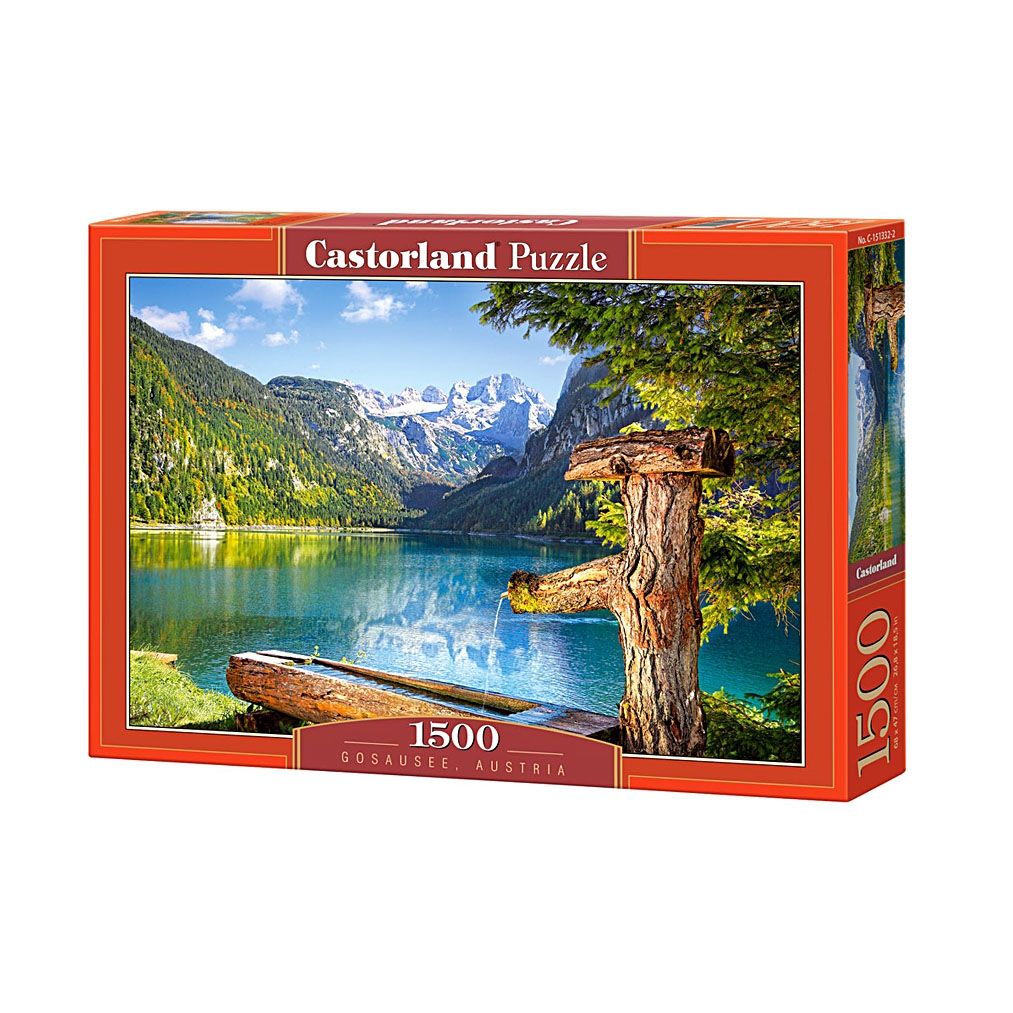 Castorland, Езерото Госау, Австрия, пъзел 1500 части