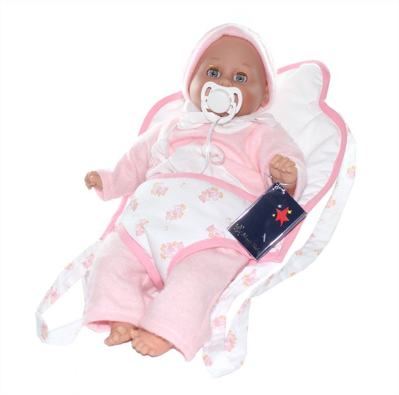 LAMAGIK, Плачещa кукла бебе, с одеало и биберон