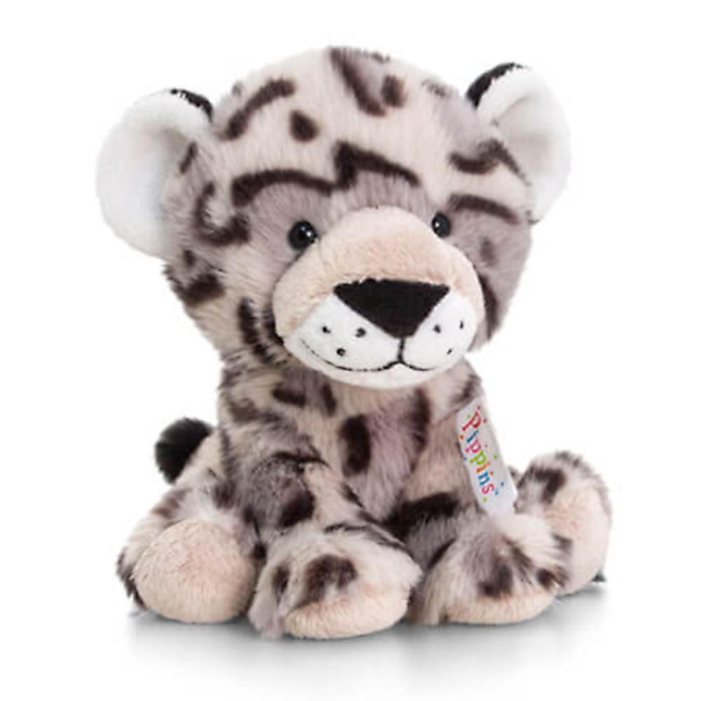 Keel Toys, Пипинс, Плюшена играчка, Снежен леопард, 14 см