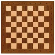 Дървена дъска за шах, 33 x 33 см
